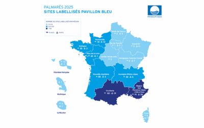 Le Pavillon Bleu dévoile son palmarès : près de 500 plages et ports décrochent le label !