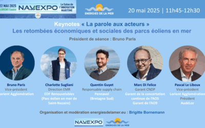 Retombées socio-économiques des parcs éoliens en mer pour les collectivités : « La parole aux acteurs »