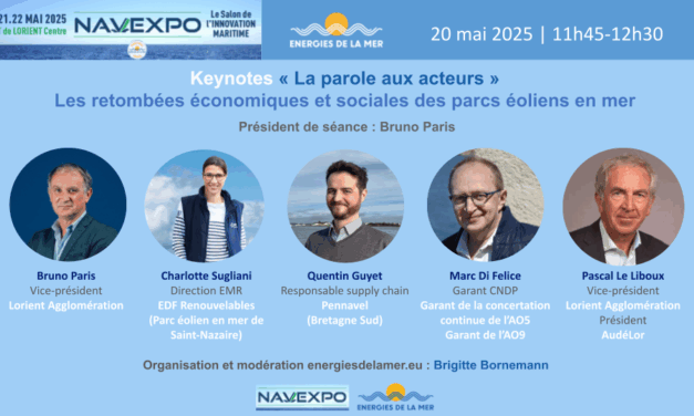 Retombées socio-économiques des parcs éoliens en mer pour les collectivités : « La parole aux acteurs »