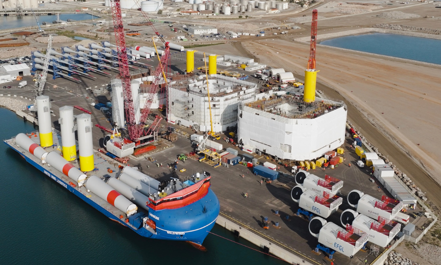 Éolien flottant : les ports méditerranéens en première ligne