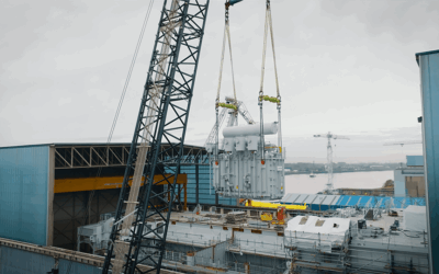 Equans, Smulders chargent la partie supérieure de la sous-station Hollandse Kust West Beta