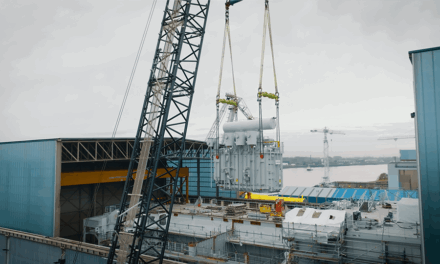 Equans, Smulders chargent la partie supérieure de la sous-station Hollandse Kust West Beta