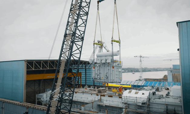 Equans, Smulders chargent la partie supérieure de la sous-station Hollandse Kust West Beta