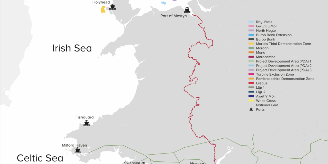 Le gouvernement gallois lance un plan d&rsquo;action pour exploiter le potentiel éolien offshore de 15 GW