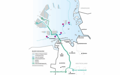 Amprion obtient l’approbation pour les connexions au réseau BalWin1 et BalWin2