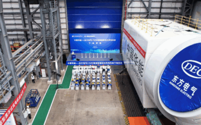 Dongfang a dévoilé son prototype d’une éolienne offshore flottante de 17 MW