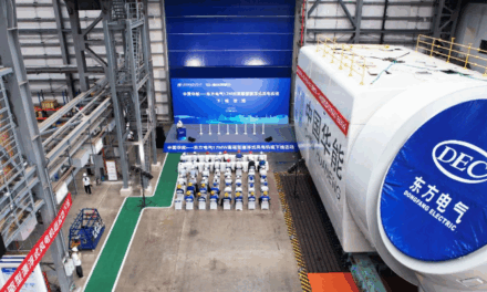 Dongfang a dévoilé son prototype d’une éolienne offshore flottante de 17 MW