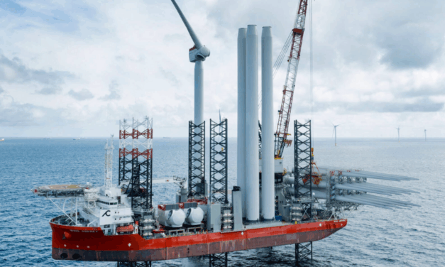 Baltic Power : La première turbine Vestas a été installée par Wind Osprey de Cadeler