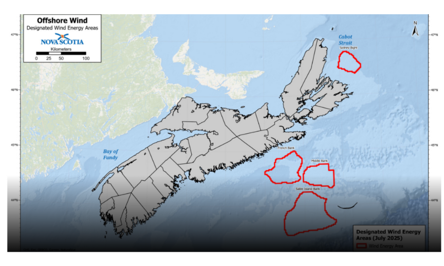 Nova Scotia : Les premières zones sont identifiées