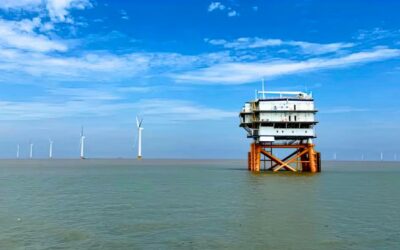 Première production d’électricité dans le parc éolien offshore le plus éloigné de Chine