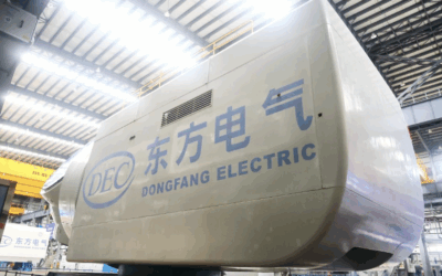 Dongfang a dévoilé son prototype d’éolienne offshore flottante de 17 MW