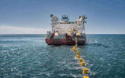 Atterrage : Jan De Nul termine la mise en place du câble d’exportation de Thor