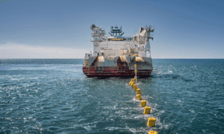 Atterrage : Jan De Nul termine la mise en place du câble d’exportation de Thor
