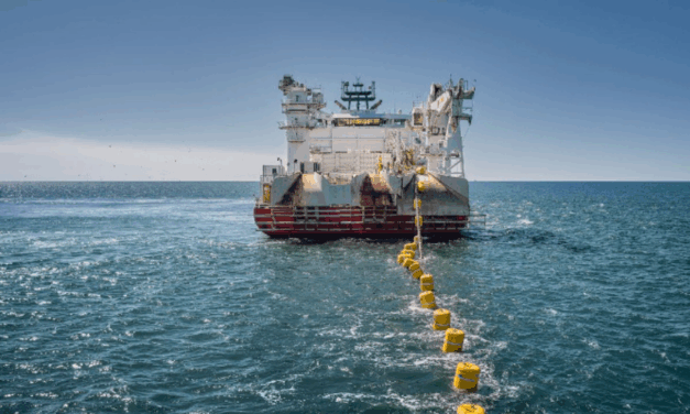 Atterrage : Jan De Nul termine la mise en place du câble d’exportation de Thor