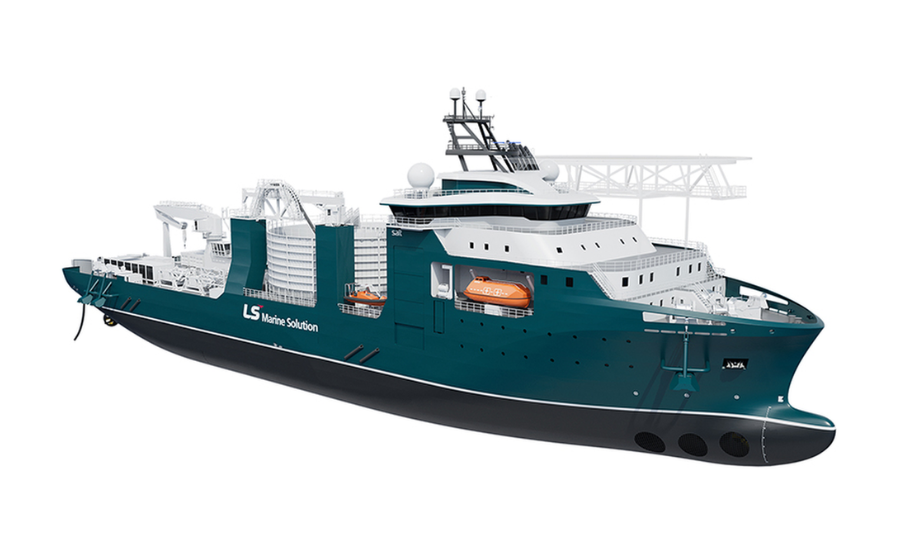 LS Marine Solution signe un contrat pour la construction d&rsquo;un navire de pose de câbles à CCHT