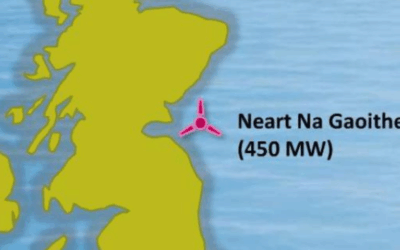Le parc éolien offshore de Neart na Gaoithe est pleinement opérationnel