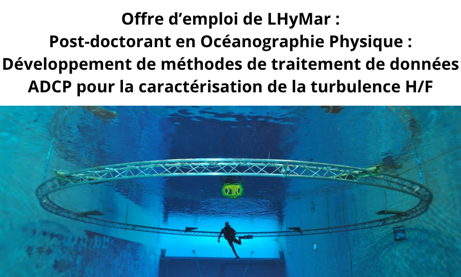 LHyMar recherche un Post-doctorant en Océanographie Physique