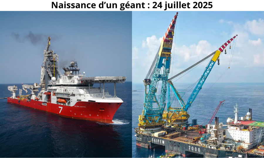 Saipem et Subsea7 : la naissance confirmée d’un géant – 1