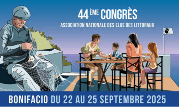 Le 44ᵉ Congrès de l’ANEL se tiendra du 22 au 25 septembre 2025 sur la Place de l’Europe, à Bonifacio, en Corse