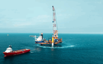 Van Oord a achevé l’installation des fondations du parc éolien offshore de Sofia de RWE