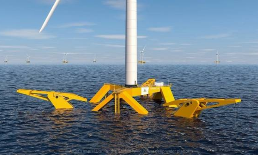 Gazelle Wind Power reçoit €1,5 millions pour Nau Azul, la plate forme éolienne flottante