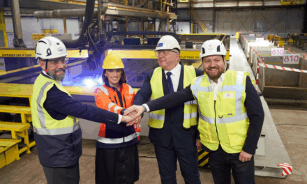 Lancement de la production des structures secondaires en acier de Baltica 2