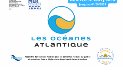 Agenda, les rendez-vous de septembre et en octobre réservez : les  6 et 7 octobre pour les Océanes Atlantique et le Débat public sur le SDDR