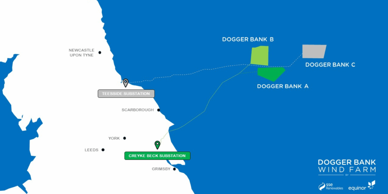 SSE et Equinor finalisent le bail des fonds marins de Dogger Bank D