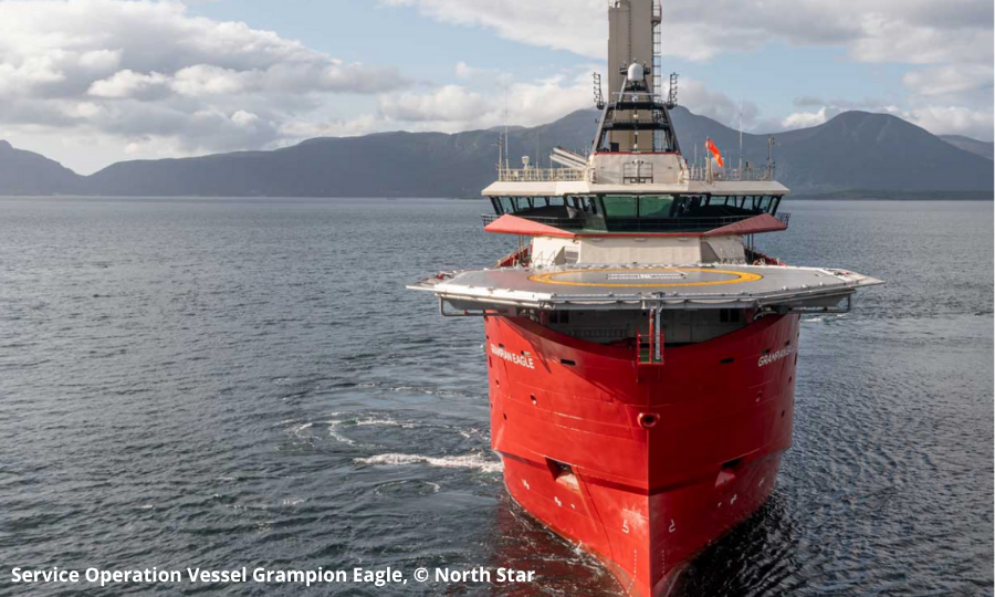 RWE affrète quatre navires hybrides chez North Star