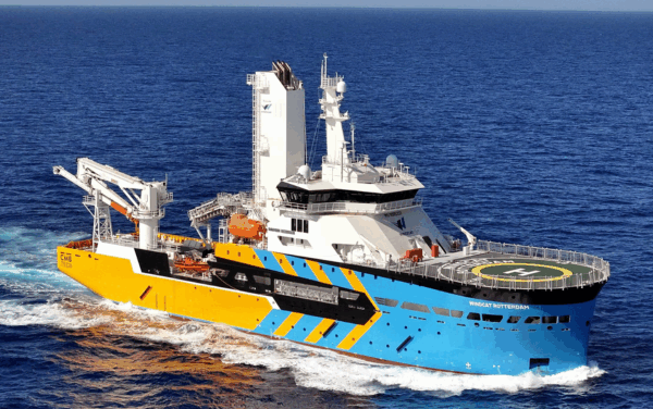 Le premier CSOV, le Windcat Rotterdam est livré