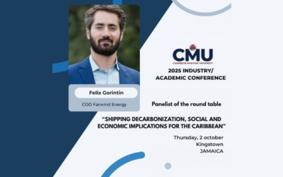 Farwind Energy était présente à industry/academic organisée par l&rsquo;Université maritime des Caraïbes (CMU).