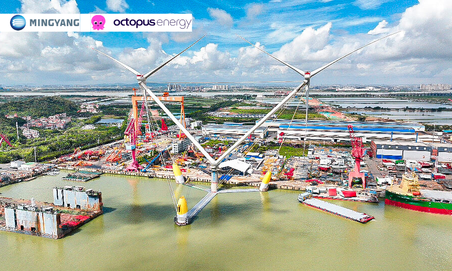 Octopus Energy et Ming Yang scellent un partenariat stratégique pour renforcer l’éolien au Royaume-Uni