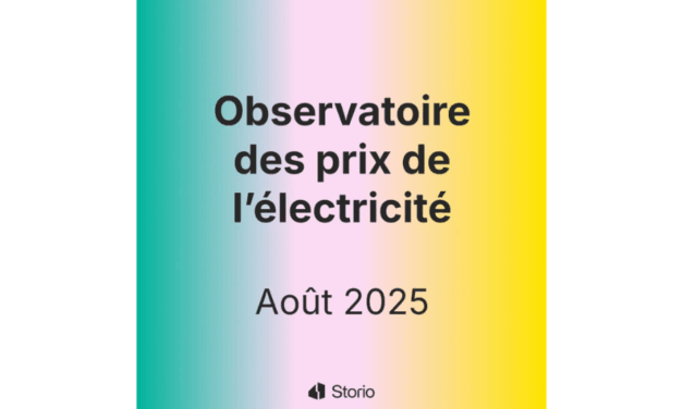 Observatoire des prix de l’électricité en Août 2025
