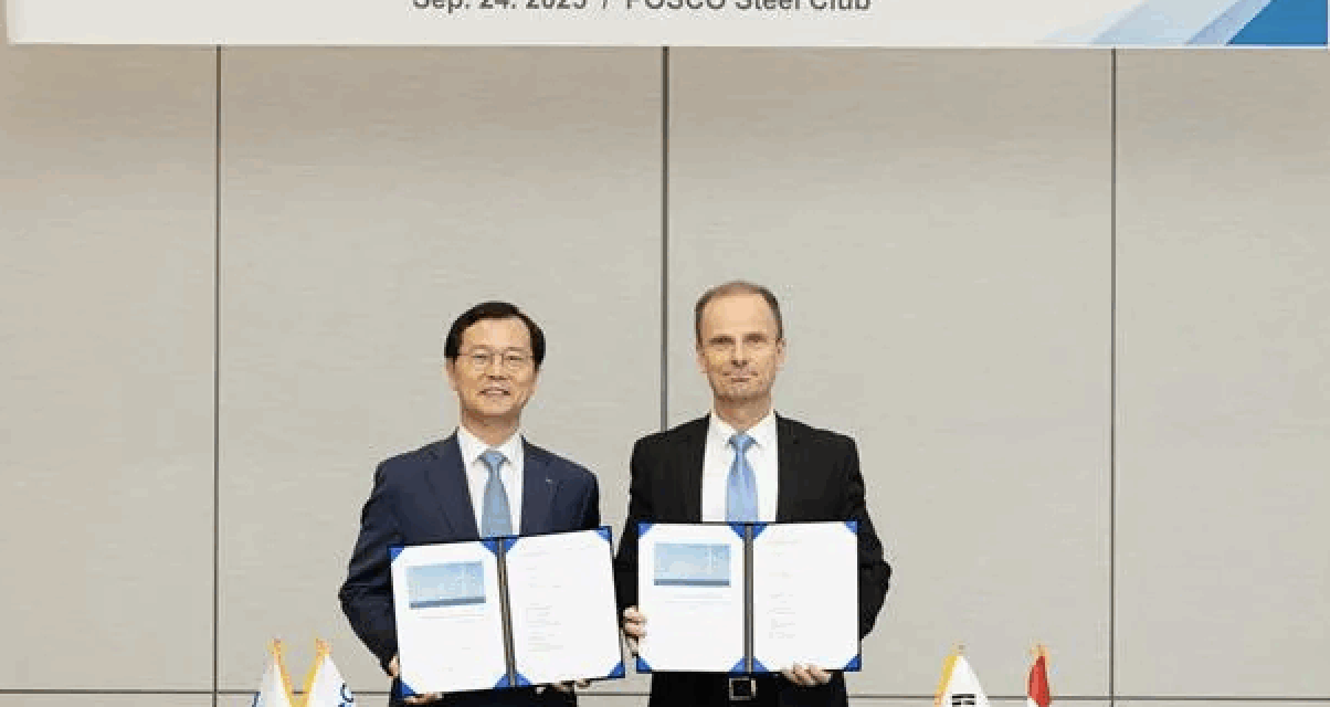 Ørsted et POSCO ont signé un protocole d&rsquo;accord pour explorer un partenariat à Incheon