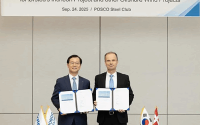 Ørsted et POSCO ont signé un protocole d’accord pour explorer un partenariat à Incheon