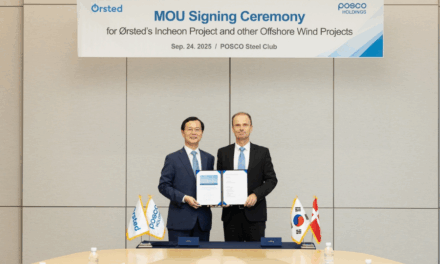 Ørsted et POSCO ont signé un protocole d’accord pour explorer un partenariat à Incheon