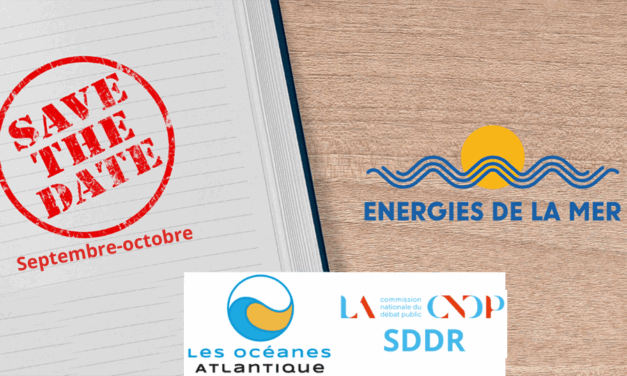 Agenda, les rendez-vous de septembre et les 6 et 7 octobre pour les Océanes Atlantique et le Débat public sur le SDDR