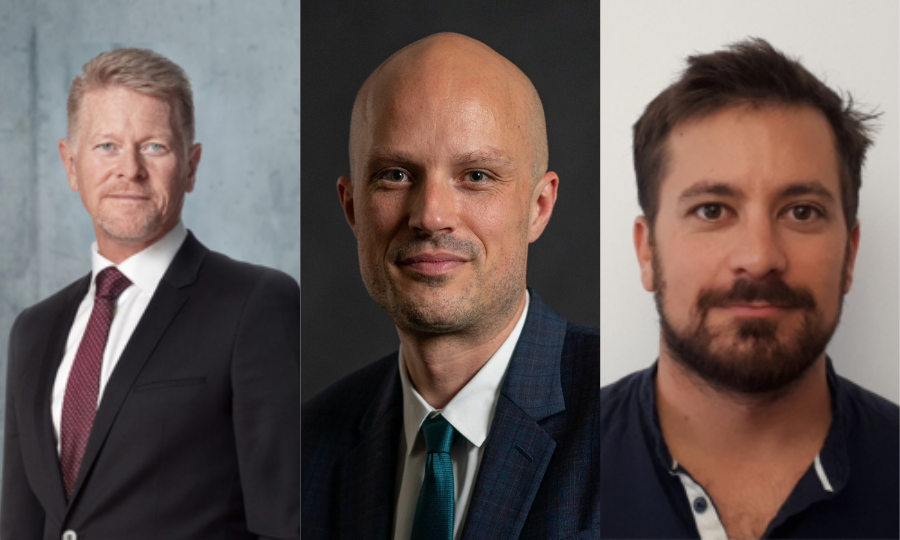 Antonin Aviat, François Virevialle, Anders Nielsen et Felix Henseler, prennent leurs nouveaux postes en septembre
