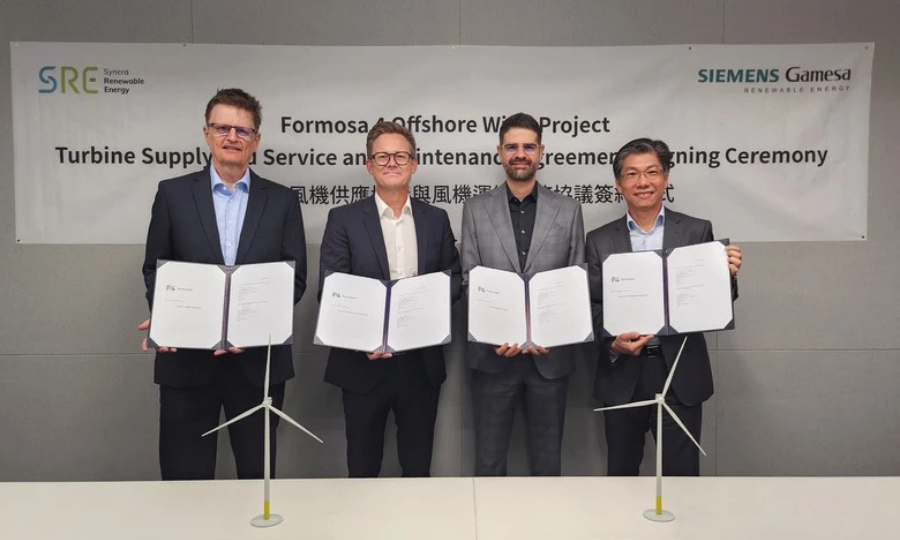 Siemens Gamesa vend 35 turbines à Synera pour Formosa 4