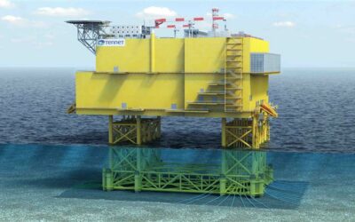 Le plus grand projet d’éclairage marin jamais remporté par Glamox pour les plateformes HVDC de 2 GW de TenneT