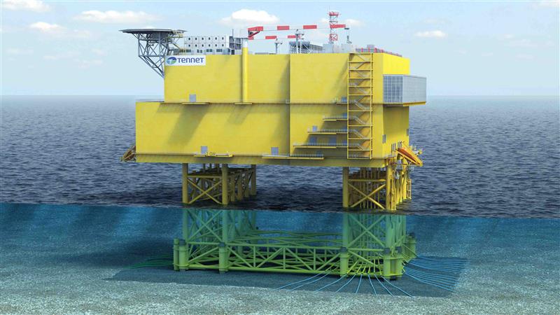 Le plus grand projet d’éclairage marin jamais remporté par Glamox pour les plateformes HVDC de 2 GW de TenneT