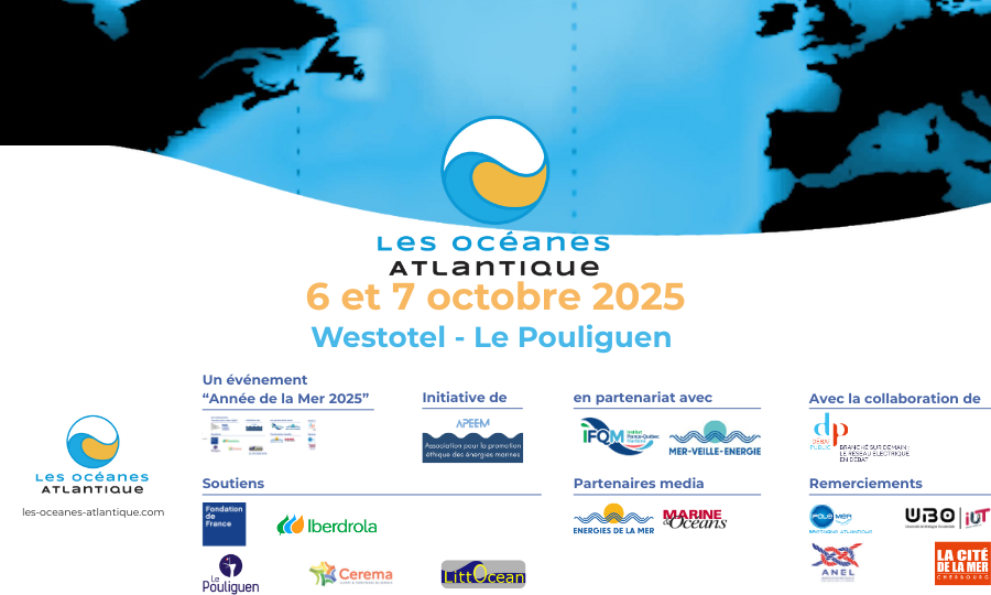 Océanes Atlantique : Abonnés d’energiesdelamer.eu, vous bénéficiez d’un code promotionnel exclusif