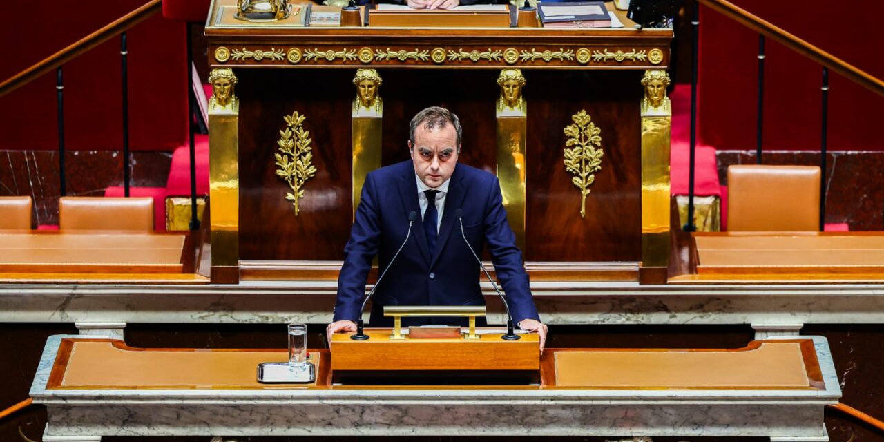 Sébastien Le Cornu : sa déclaration de politique générale, à l’Assemblée nationale