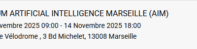 Agenda : ne manquez pas les événements de début novembre !