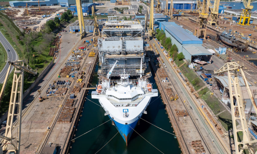 La toute première station HVDC de ScottishPower Renewables est installée