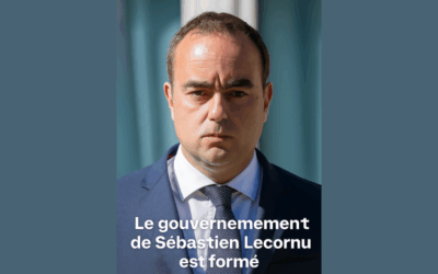 Les 18 ministres du Gouvernement de Sébastien Lecornu, Premier Ministre