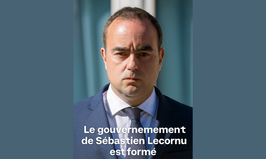 Les 18 ministres du Gouvernement de Sébastien Lecornu, Premier Ministre