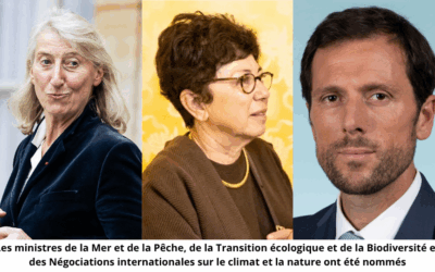 Composition des cabinets du ministère et des ministères délégués de la Transition écologique, de la Biodiversité et des Négociations internationales sur le climat et la nature