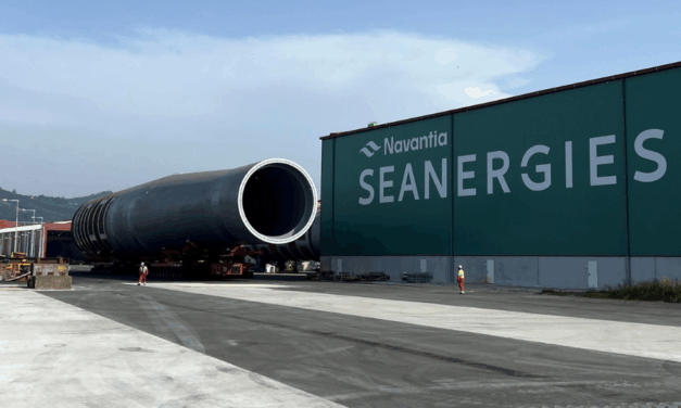 Van Oord installe le premier monopieu du parc en mer Windanker d’Iberdrola