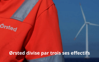 Ørsted réduit ses effectifs à l’échelle mondiale dans l’éolien en mer